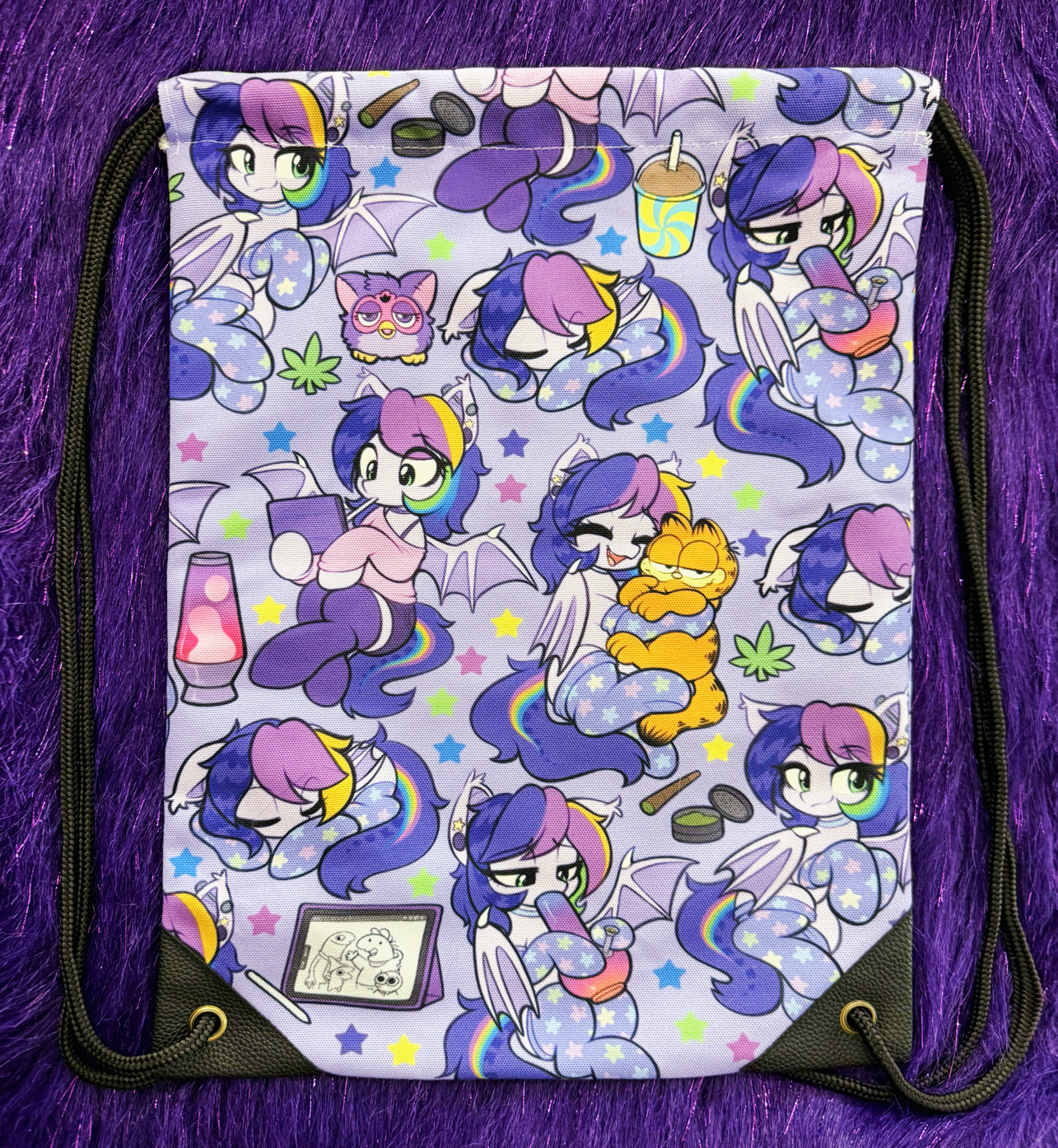 Lullaby Drawstring Bag