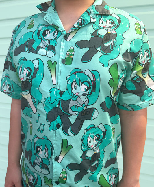 (pre-order) Leekspin Button Shirt