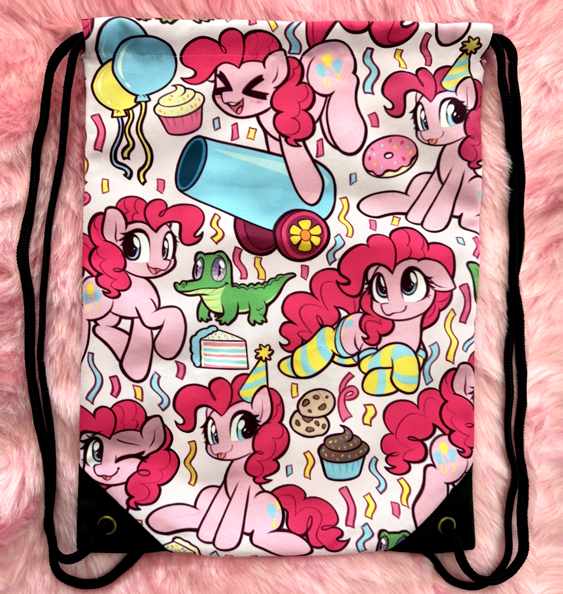 Party Mare Drawstring Bag