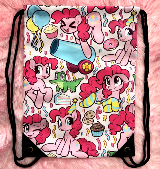 Party Mare Drawstring Bag