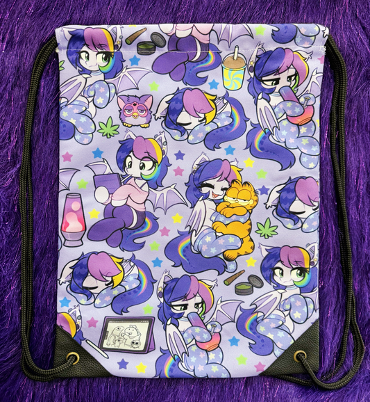Lullaby Drawstring Bag