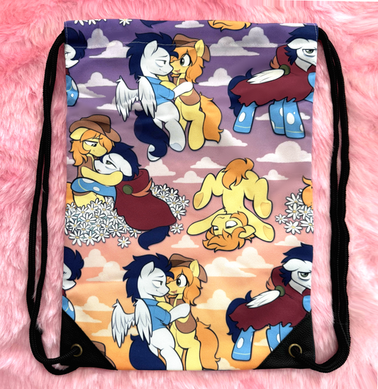 Toxic Yaoi Drawstring Bag