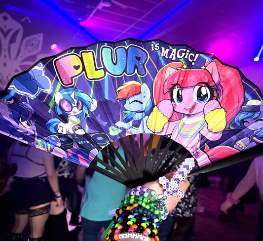(PRE-ORDER) Pony Rave Fan image 0