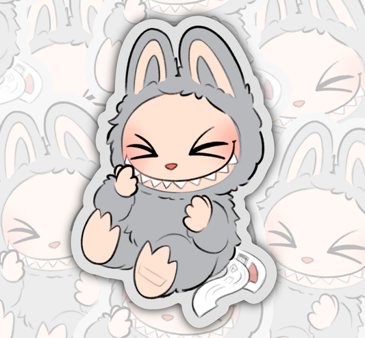 Laugh Fufu Sticker