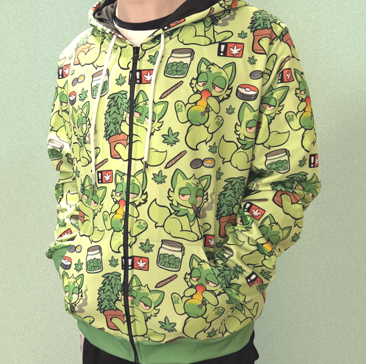 (pre-order) Weed Cat Jacket